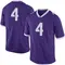 Men's Limited Taye Barber TCU Horned Frogs Football College Jersey - Purple