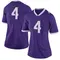 Women's Limited Taye Barber TCU Horned Frogs Football College Jersey - Purple